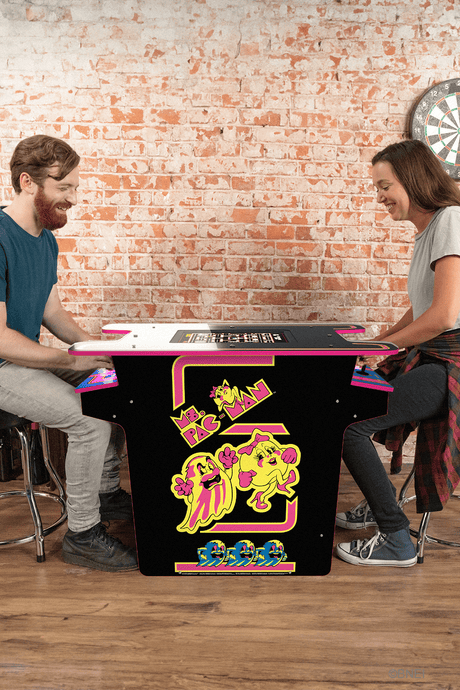 ARCADE 1 UP MS. PAC-MAN HEAD-TO-HEAD TABLE Arcade1Up