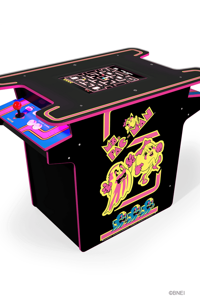 ARCADE 1 UP MS. PAC-MAN HEAD-TO-HEAD TABLE Arcade1Up