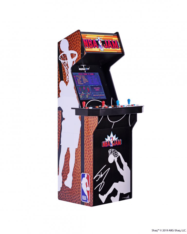 ARCADE 1 Up Nba Jam Shaq Xl Arcade Machine Arcade1Up