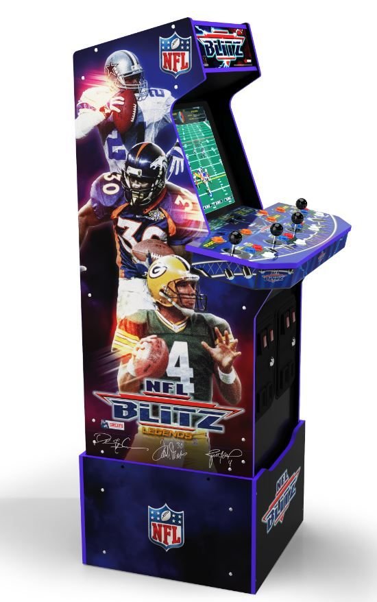 ARCADE 1 UP NFL BLITZ ARCADE MACHINE Arcade1Up