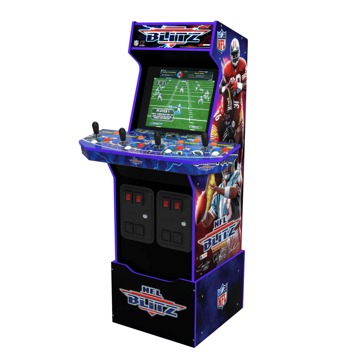 ARCADE 1 UP NFL BLITZ ARCADE MACHINE Arcade1Up