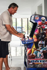 ARCADE 1 UP NFL BLITZ ARCADE MACHINE Arcade1Up