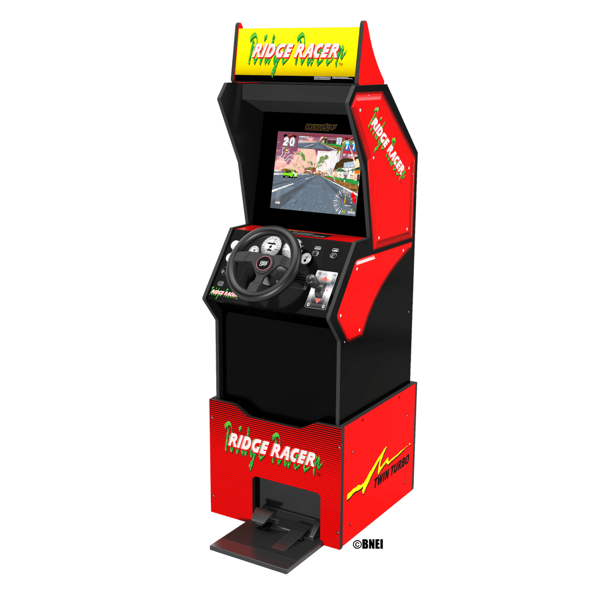 ARCADE 1 UP RIDGE RACER ARCADE MACHINE – Geekd