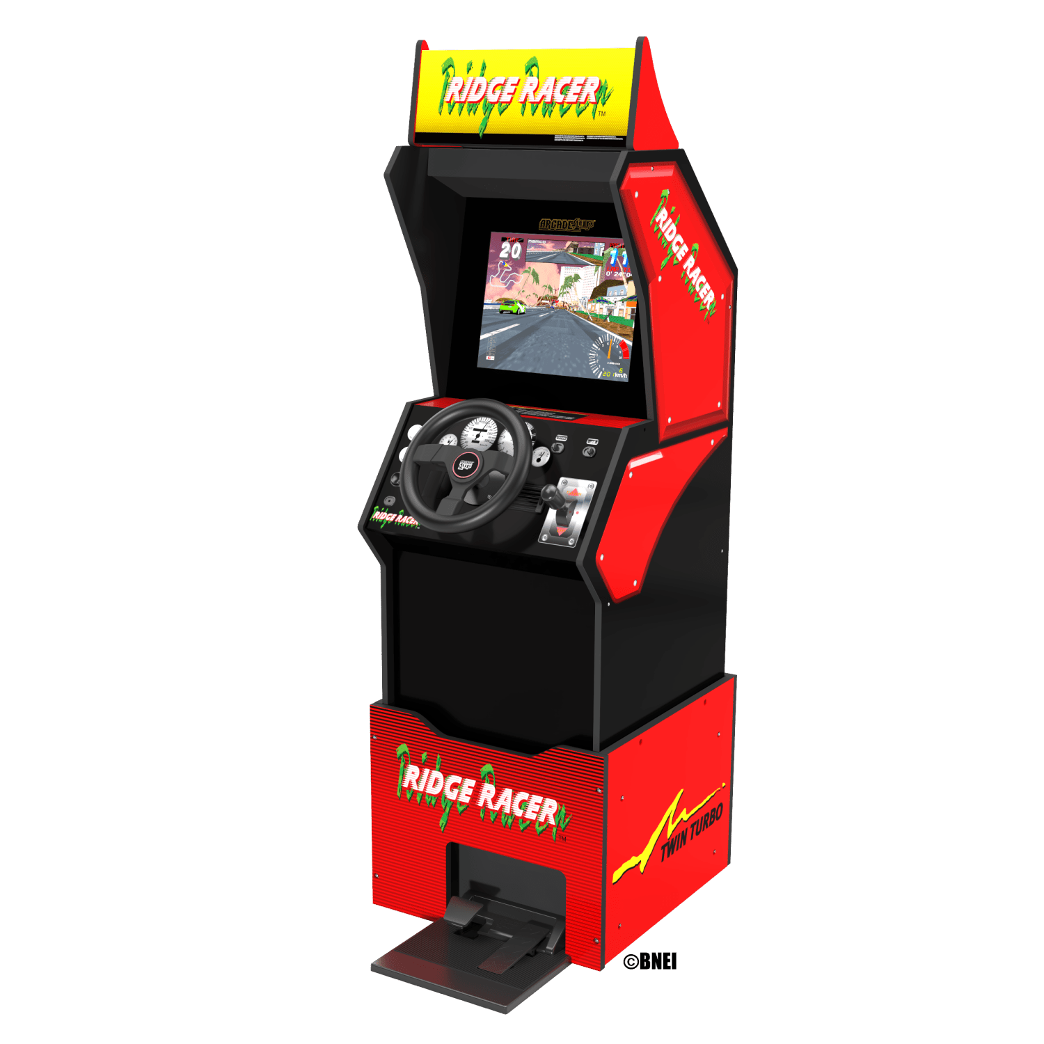 ARCADE 1 UP RIDGE RACER ARCADE MACHINE Arcade1Up