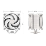 ARCTIC Freezer 34 eSports DUO Processor-køler 1-pack Grå Hvid 120mm ARCTIC
