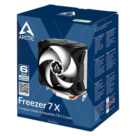 ARCTIC Freezer 7X Processor-køler 1-pack Sort Grå 92 mm ARCTIC