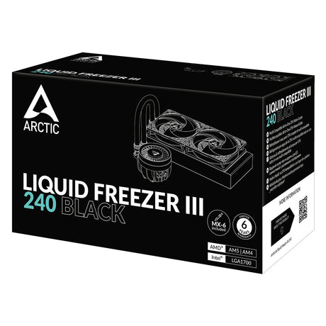 ARCTIC Liquid Freezer III 240 kølesystem 1-pack Sort 120 mm ARCTIC