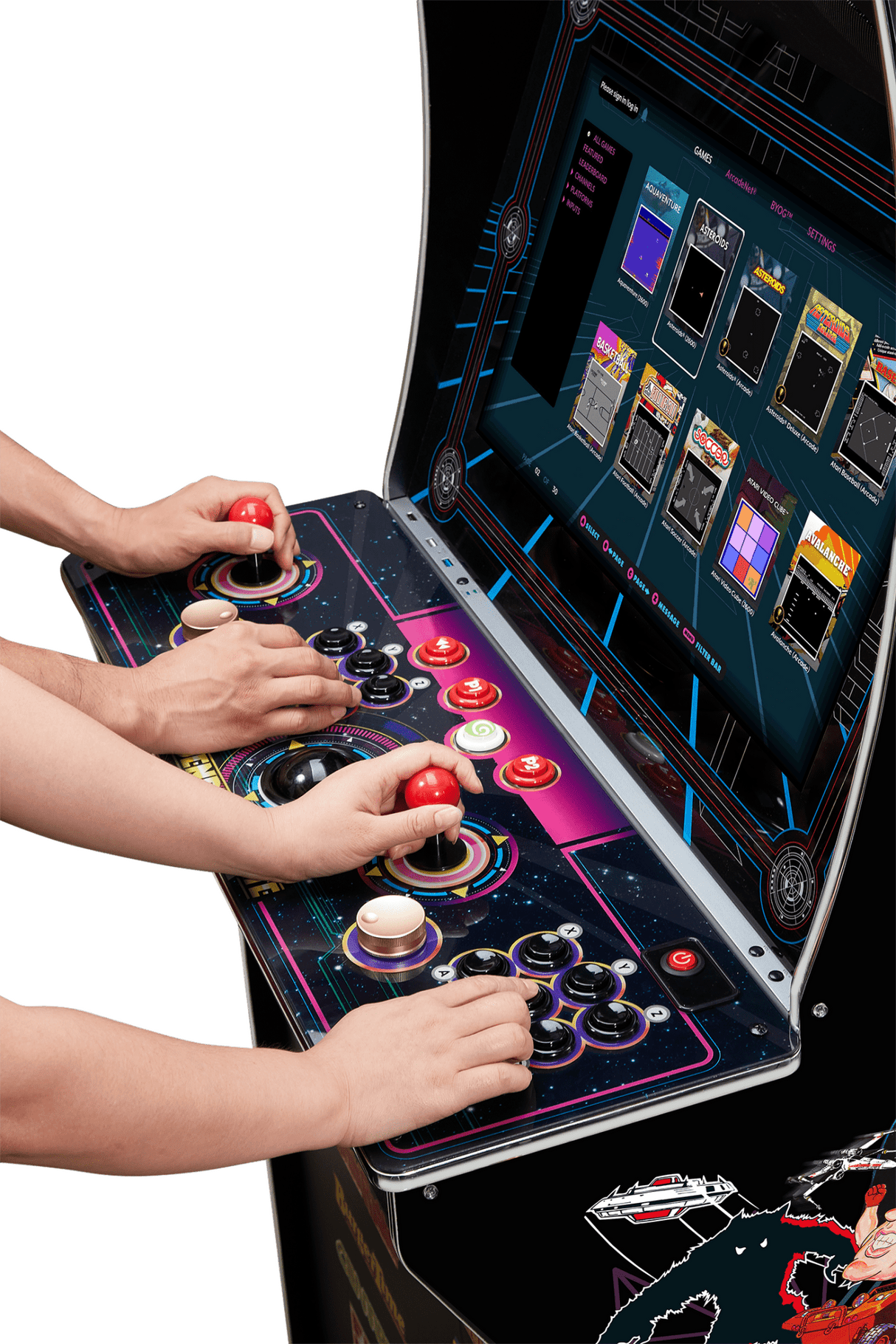 Arkademaskine - AtGames Legends Ultimate Arcade 1.1 (300 spil) incl Pinball Kit AtGames