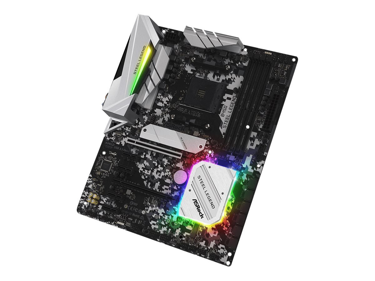 ASRock B450 Steel Legend ATX AM4 AMD B450 ASRock