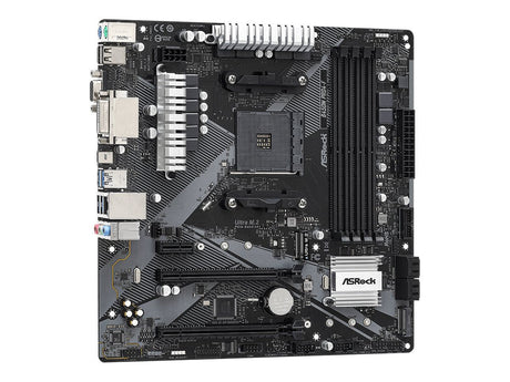 ASRock B450M Pro4-F R2.0 Micro-ATX  AM4 AMD B450 ASRock