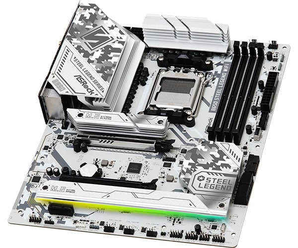 ASRock B650 Steel Legend WiFi ATX Socket AM5 AMD B650 ASRock