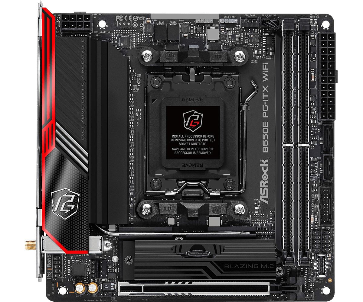 ASRock B650E PG-ITX WiFi Mini ITX  AM5 AMD B650 ASRock