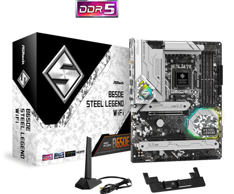 ASRock B650E STEEL LEGEND WIFI, Motherboard - AM5 Asrock