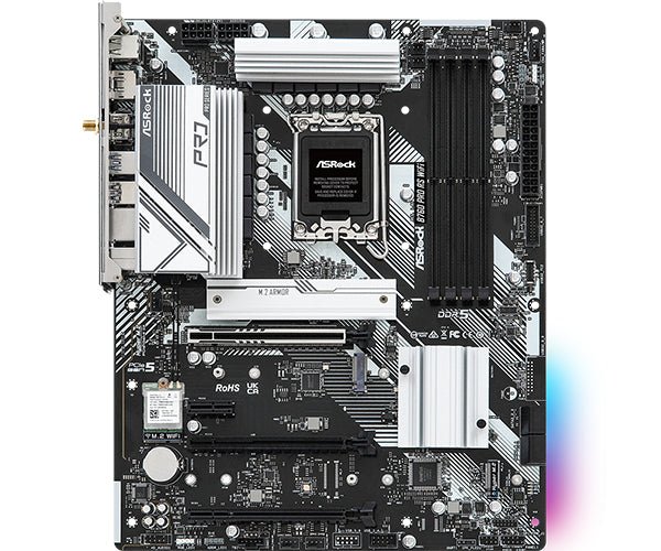 ASRock B760 Pro RS WiFi ATX LGA1700  Intel B760 ASRock