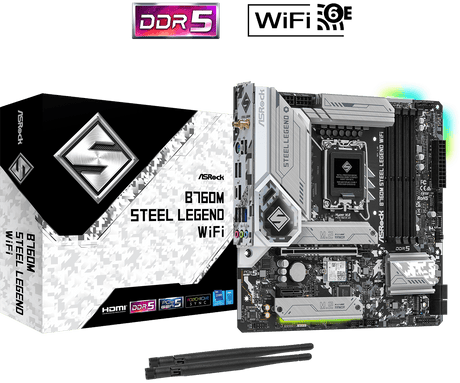 ASRock B760M STEEL LEGEND WIFI Asrock