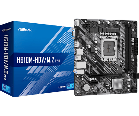 Asrock H610M-HDV/M.2 R2.0 Micro-ATX LGA1700 ASRock