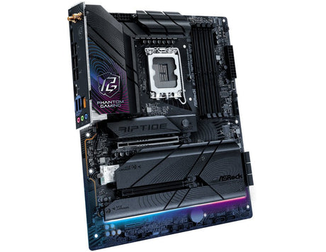 ASRock Z790 RIPTIDE WIFI Bundkort - Intel Z790 - Intel LGA1700 socket - DDR5 RAM - ATX - Retail ASRock