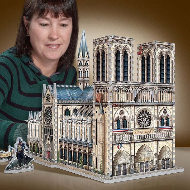 Assassin's Creed - Notre Dame 3D - Puslespil WREBBIT