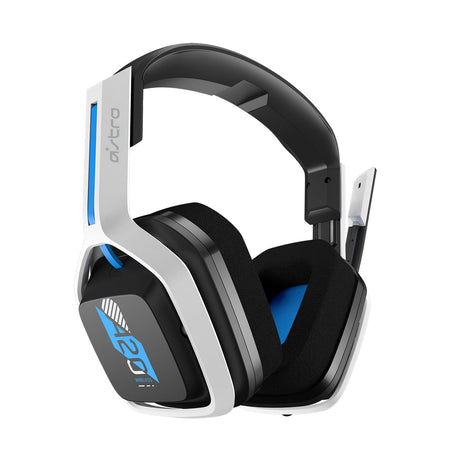 ASTRO Gaming - A20 Wireless Headset Gen 2 for PlayStation 5/PlayStation 4/PC/Mac - White/Blue Astro