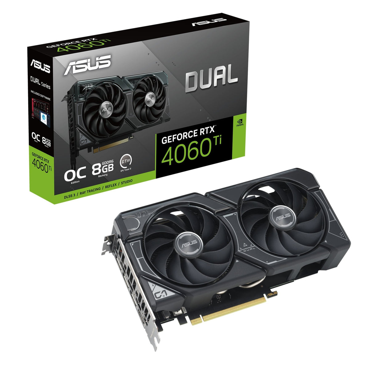 ASUS Dual GeForce RTX 4060 Ti 8GB 8GB OC Edition Asus