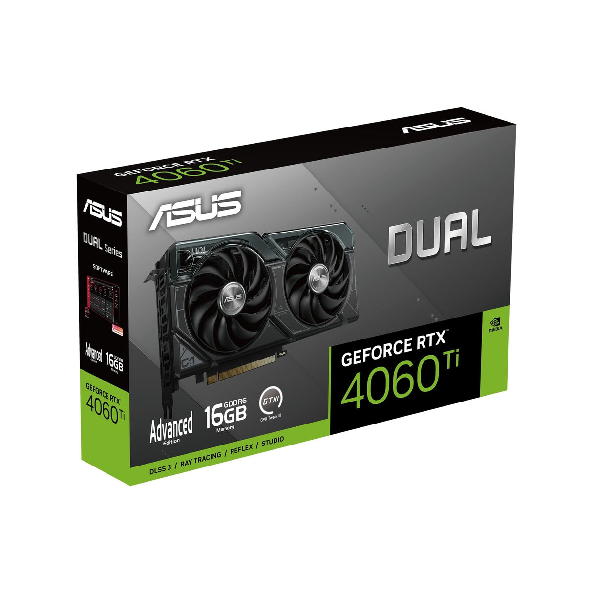 ASUS GeForce RTX 4060 TI 16GB GDDR6 DUAL Advanced Asus