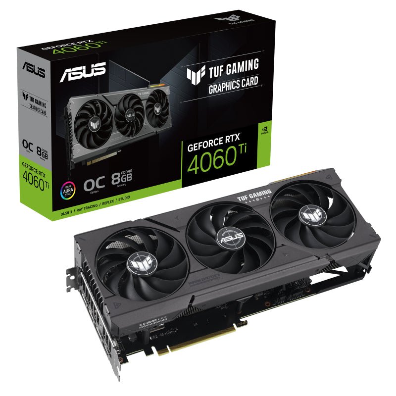 ASUS GeForce RTX 4060 TI 8GB GDDR6 TUF OC GAMING Asus