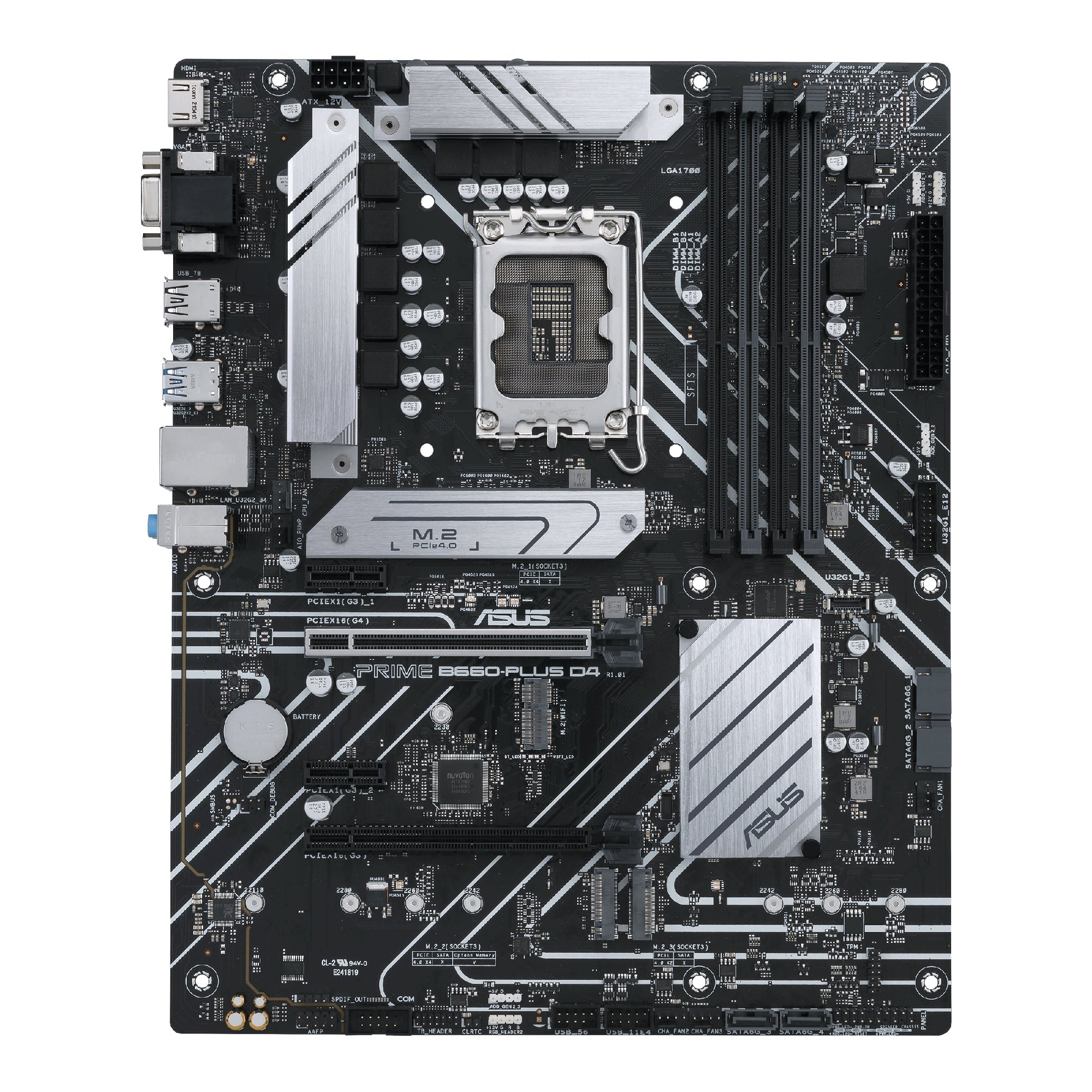 ASUS PRIME B660-PLUS D4 (ATX, B660, LGA 1700, DDR4) Asus