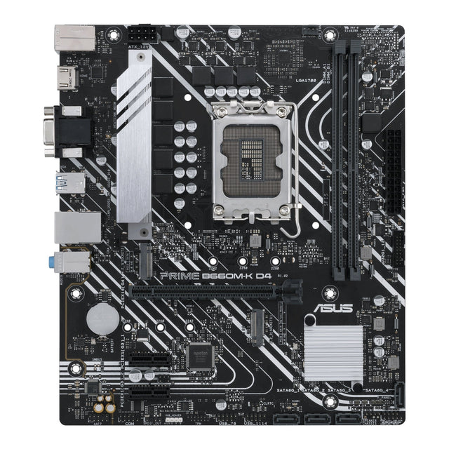 ASUS PRIME B660M-K D4 (mATX, B660, LGA 1700, DDR4) Asus