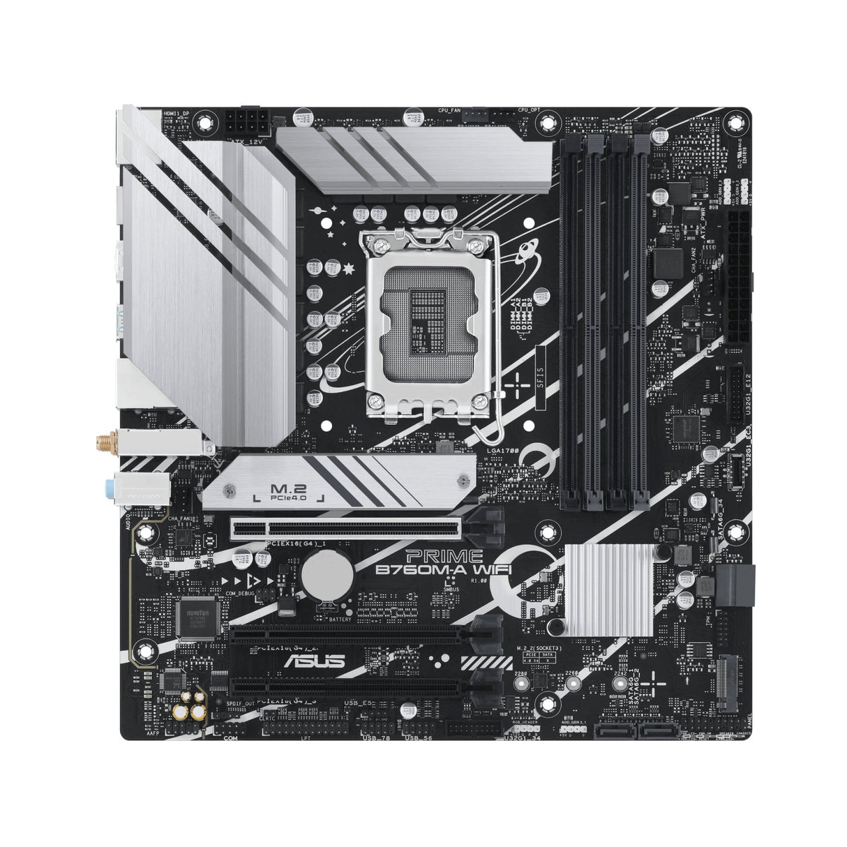 ASUS PRIME B760M-A WIFI (mATX, B760, LGA 1700, DDR5) Asus