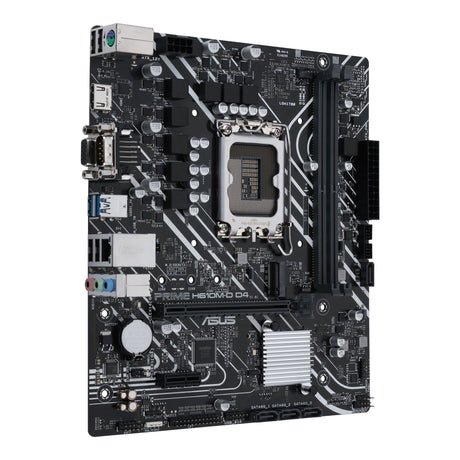 ASUS PRIME H610M-D D4 (mATX, H610, LGA 1700, DDR4) Asus