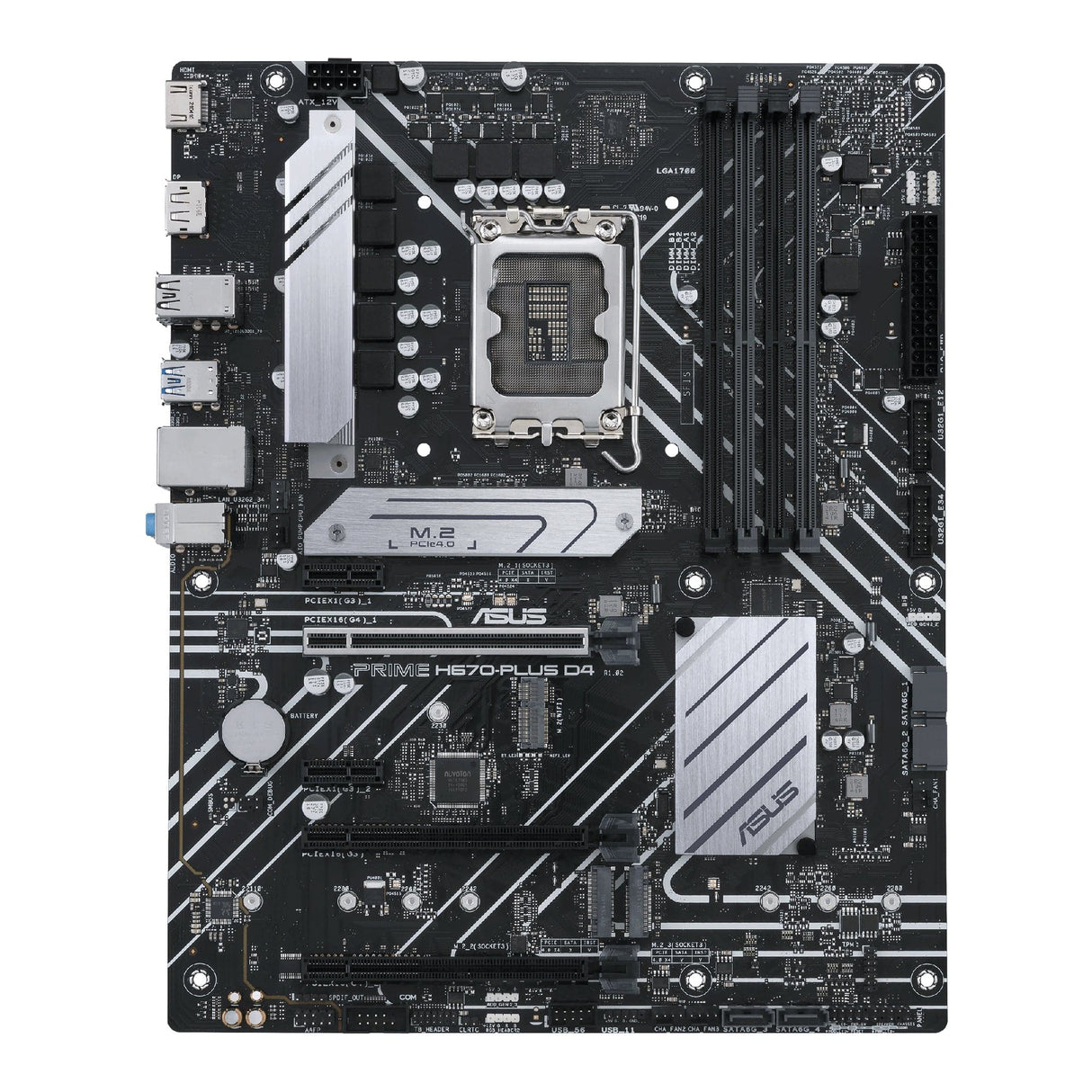 ASUS PRIME H670-PLUS D4 ATX LGA1700 Intel H670 Asus