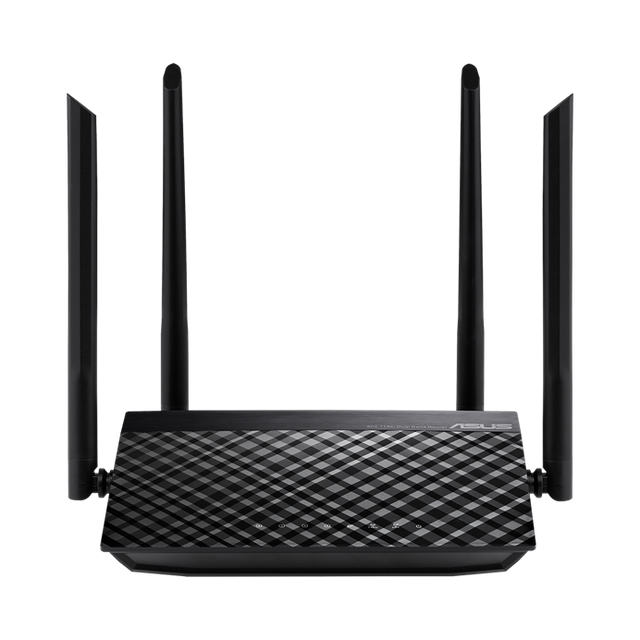 ASUS RT-AC1200 V2 router med fire eksterne antenner