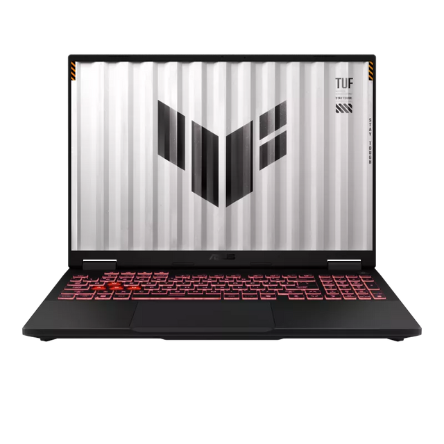 ASUS TUF Gaming A16 FA608PM åben set forfra