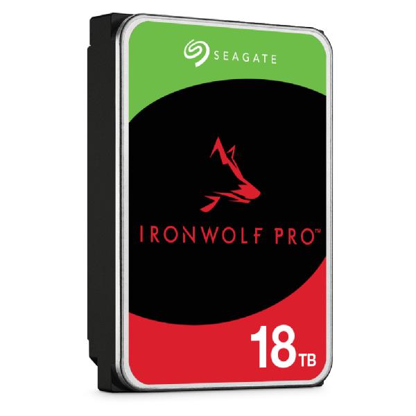 Seagate IronWolf Pro Harddisk ST18000NT001 18TB 3.5 SATA-600 7200rpm - FACTORY REFURBISHED Seagate