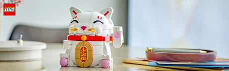 LEGO 40813 Lucky Cat, Construction Toy Lego