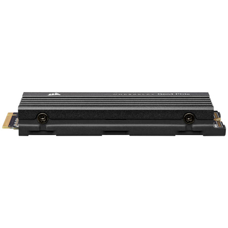 Corsair MP600 PRO LPX – 2 TB PCIe 4.0 NVMe SSD med køleprofil – set fra siden