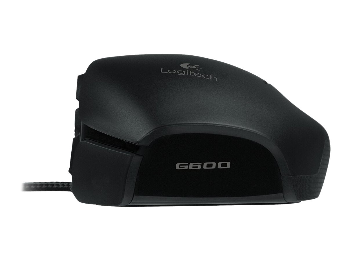 Logitech Gaming Mouse G600 MMO Laserkabel Schwarz