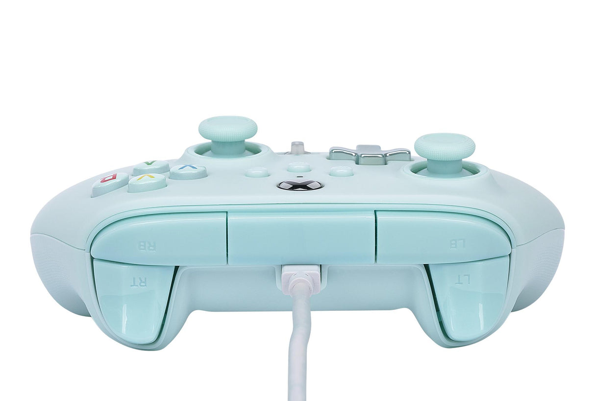 PowerA Enhanced Kablet Controller - Xbox Series X/S - Cotton Candy Blå