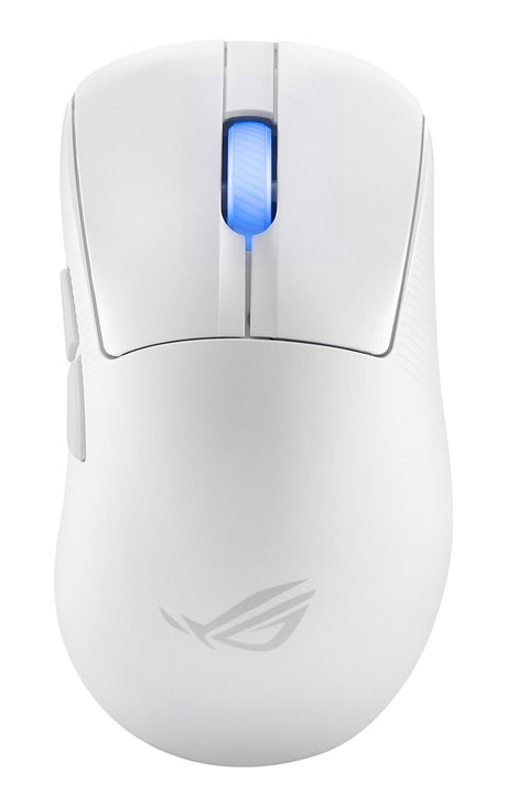 ASUS ROG KERIS II Wireless ACE AimPoint Moonlight White Gaming Mouse ASUS