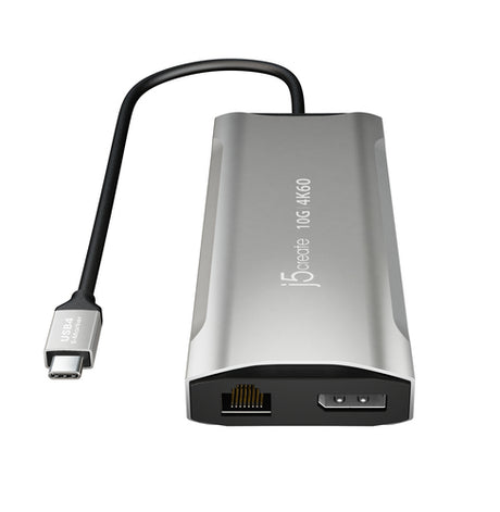 j5create JCD397-N – USB-C mini-dock til tre skærme – Netværksstik og HDMI