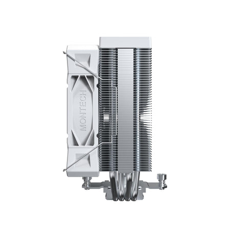 Montech NX400, single tower, 4 HP CPU Cooler, White Telon Technology Co Ltd (Montech)