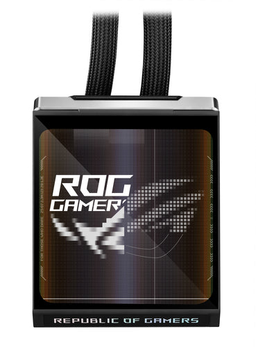 ASUS ROG Strix SLC IV kølehoved med 5,08 tommer LCD
