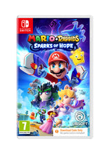 Mario + Rabbids Sparks of Hope Switch Code in a Box – Æske med downloadkode