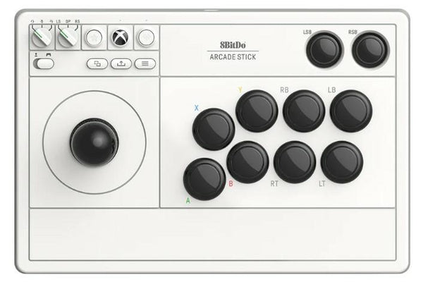 8BitDo Arcade Stick für Xbox & PC – Weiß