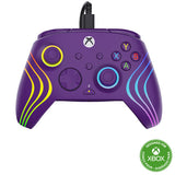 Turtle Beach Afterglow Wave Wired – Xbox/PC, lilla – Lilla Xbox-controller med lys