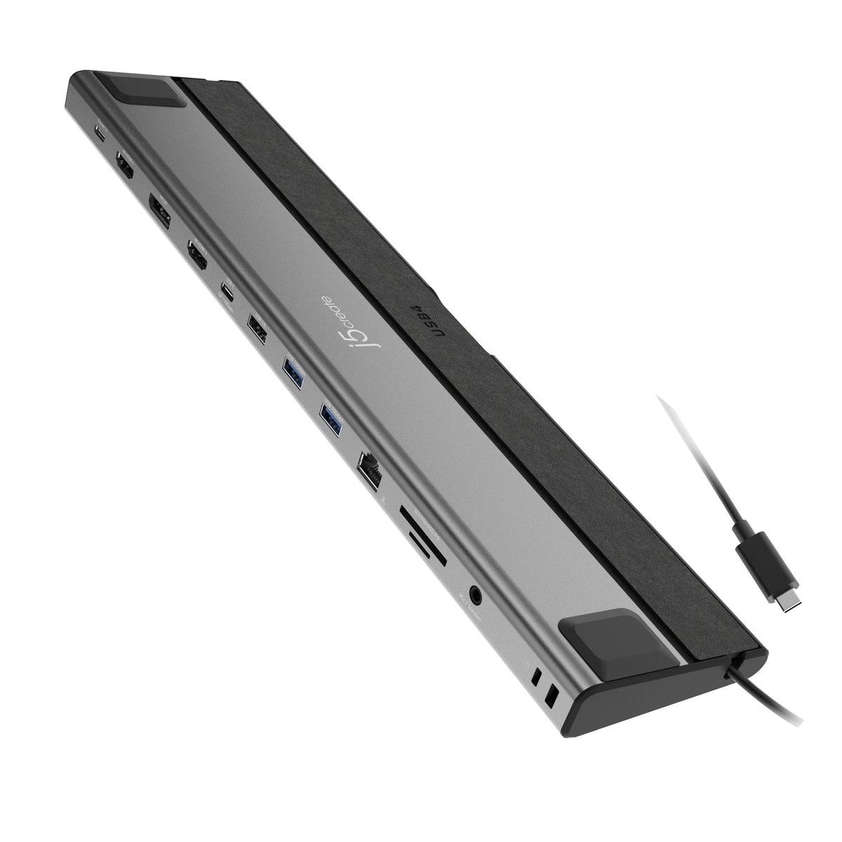 J5create - USB4 Triple 4K Display Docking Station J5create