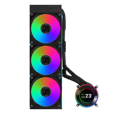 Lian Li Hydroshift II LCD-C, 360CL Wireless, Black Lian Li