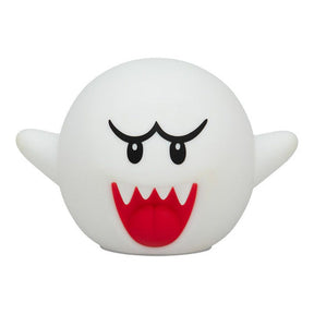 Paladone Super Mario Boo – SquishyGlo silikonelampe – forfra