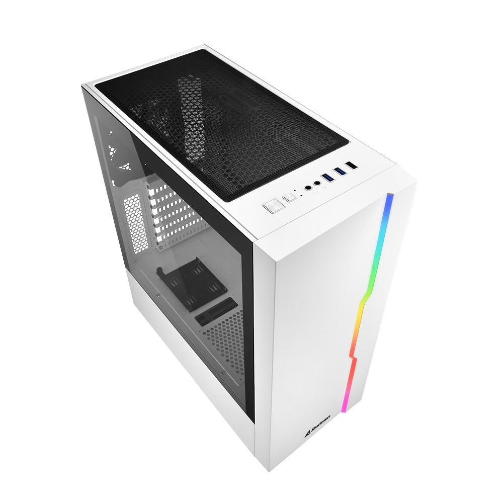 Sharkoon RGB SLIDER White, tower case Sharkoon