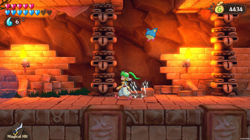 Wonder Boy: Asha in Monster World – PlayStation 4 – skærmbillede fra spillet